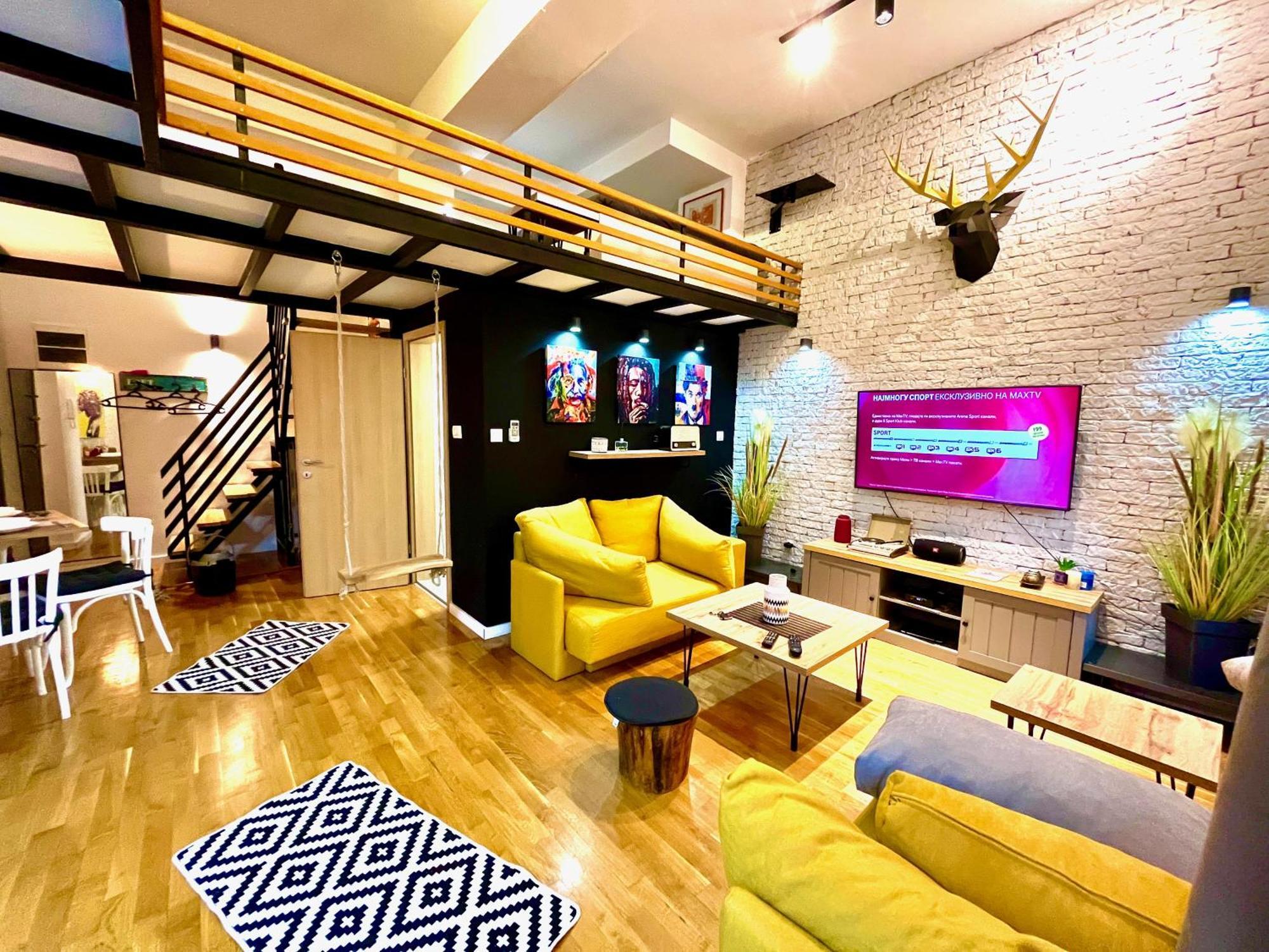 Lifestyle Gallery Apartment スコピエ エクステリア 写真