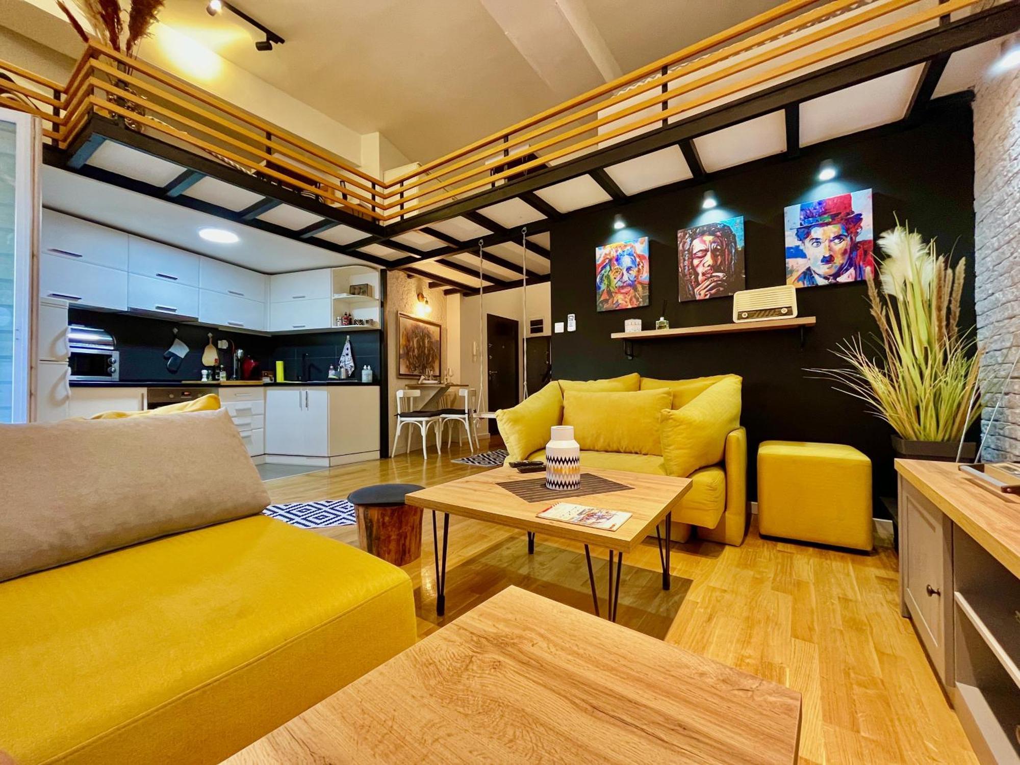 Lifestyle Gallery Apartment スコピエ エクステリア 写真